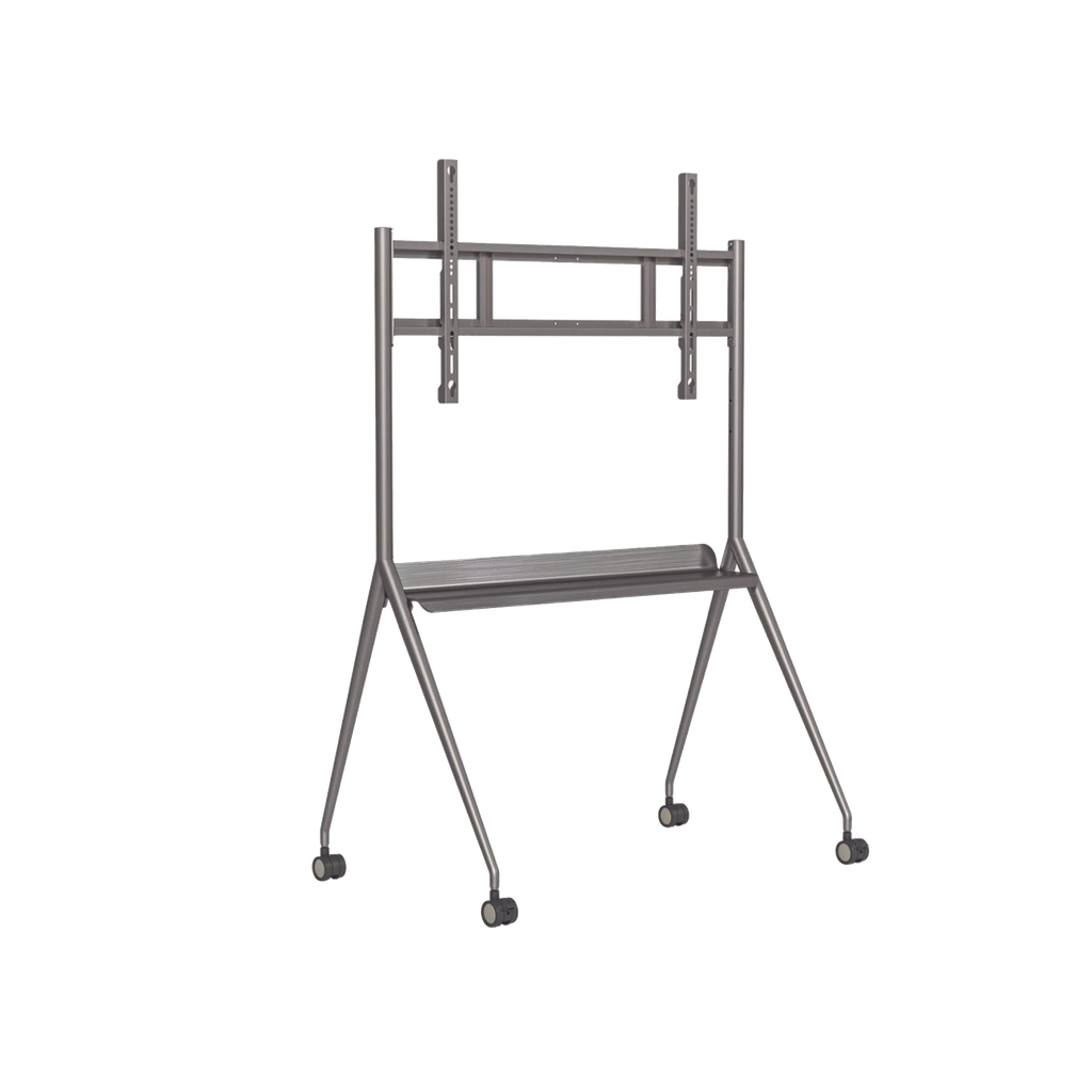 [DS-D5ABKY2-S] Montaje de Piso Móvil para Pantallas de 55  hasta 75 / Compatible con VESA / Incluye Soporte para la Pantalla