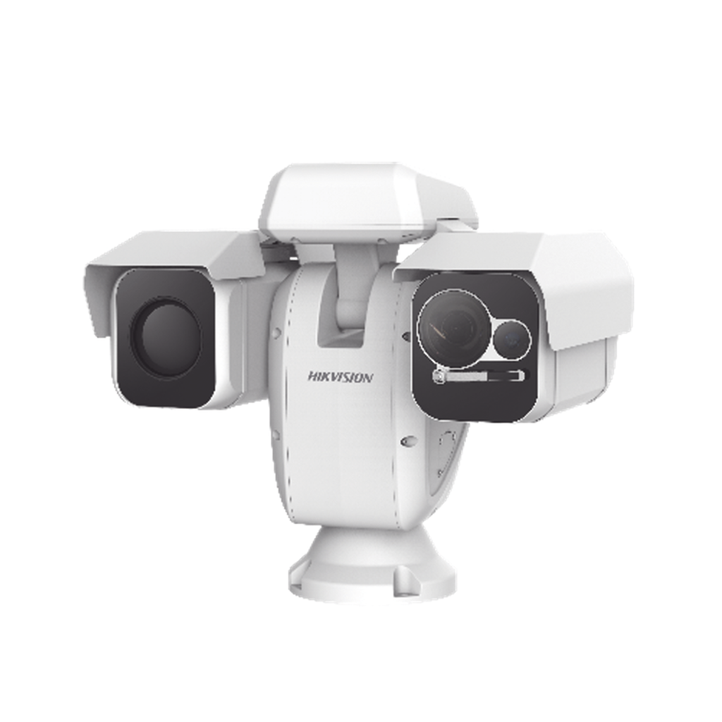 [DS-2TD6237T-25H4L/W] DS-2TD6237T-25H4L/W Punta de Poste IP Dual / Térmica 25 mm (384 X 288) + Óptico 40X / 200 mts IR / IP66 / Detección de Temperatura / Micro SD