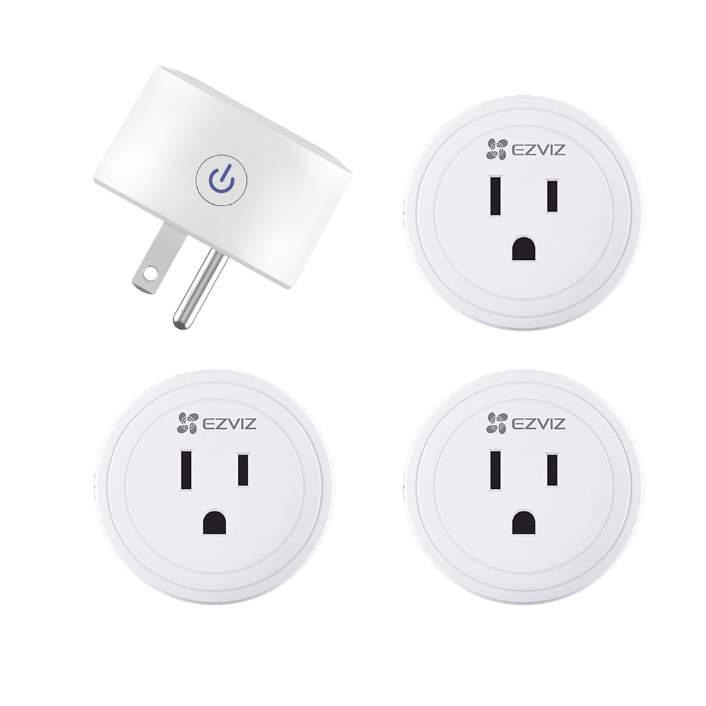 [T30/K4] Kit de Enchufe Inteligente / Incluye 4 piezas / Wi-Fi / Control a través de la Aplicación / Conecte los Dispositivos del Hogar / Permite Personalizar Horarios / Compatible Con Asistente de Voz de Google y Alexa