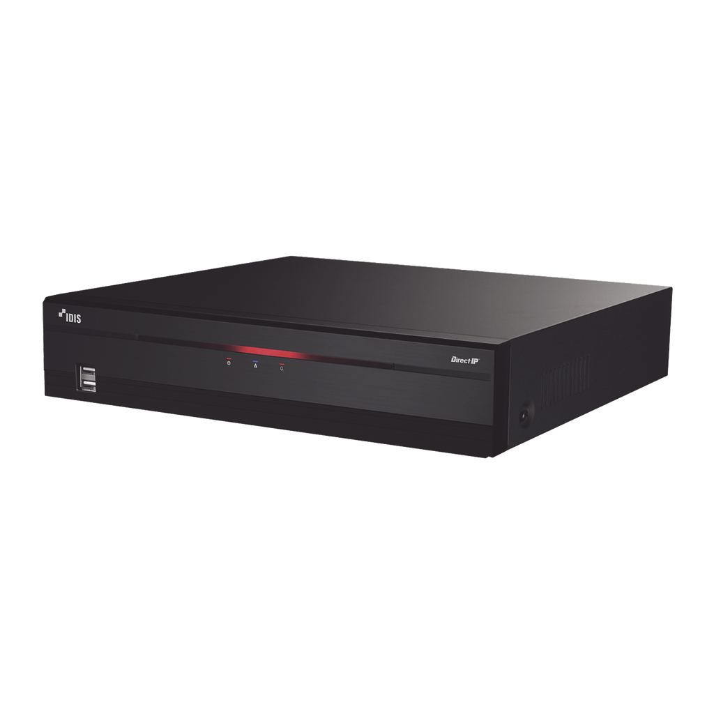 [DR2504P] NVR 4K | 4 Canales IP | 4 Puertos PoE | INTELLIGENT CODEC | Incluye HDD de 2TB | 4 Entradas y 1 Salida de Audio | 4 Entradas y 1 Salida de Alarma|  Cumple con  NDAA