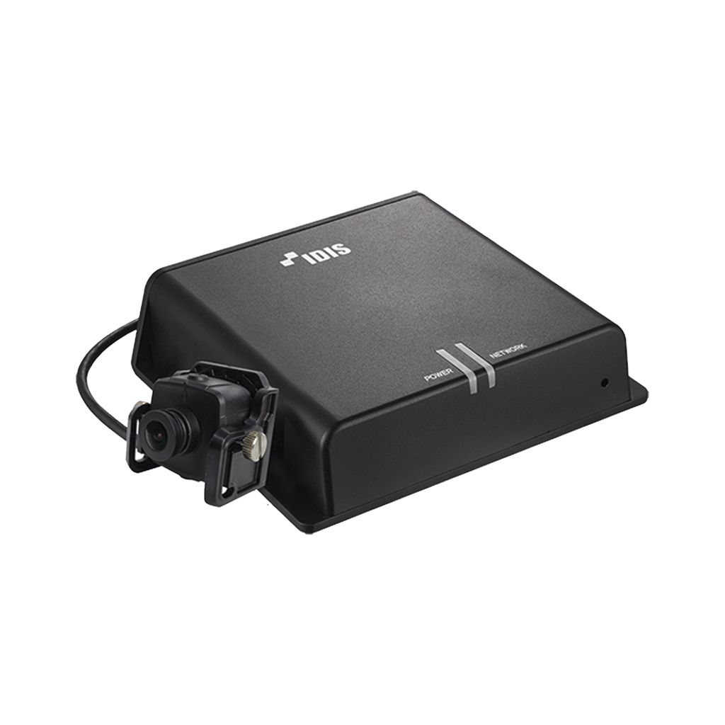 Cámara IP Pinhole 2MP | Ideal para Cajeros Automáticos | Lente Fijo 2.5mm| Interior| Entrada/Salida de Audio y Alarma | WDR 120dB