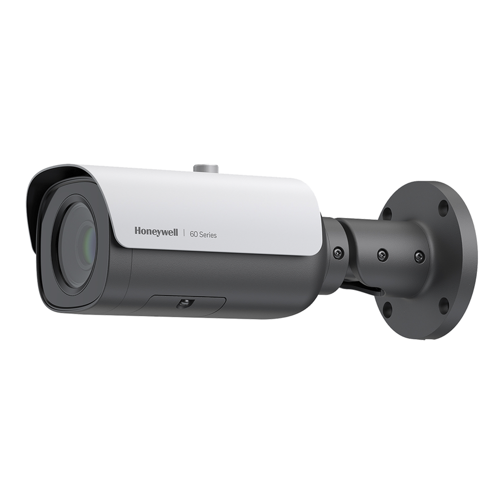 HC60WB4R2L Bala IP 4 MP / Lente Mot.  2.7-13.5mm / H.265 / IR 60 m / IP67 / IK10 / Detección Movimiento y Sabotaje (Tampering)/ Alarmas y Audio I/O / PoE / ONVIF / NDAA / Serie 60 / Honeywell Security