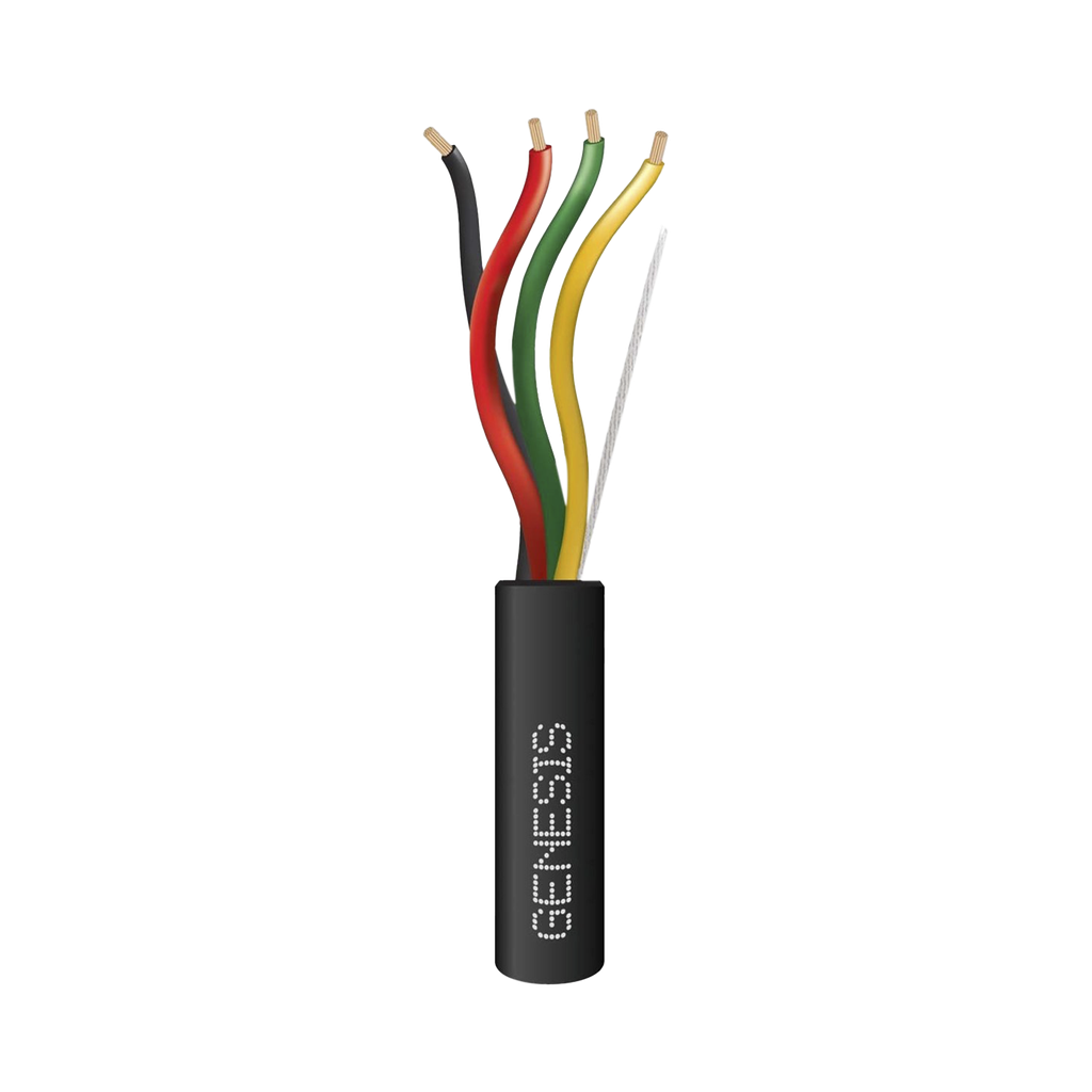 [4157-5008] Carrete de Cable 152 Metros / 4 x 18 AWG / Cable DIRECT BURIAL FPL / Para Intemperie / Uso en Aplicaciones en Sistemas de Detección de Incendio y Sistemas de Evacuación