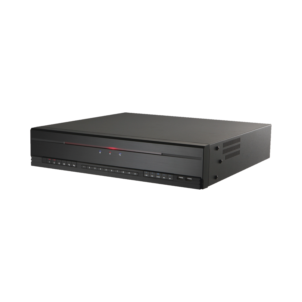 DR-3516P NVR 4K | 16 canales (H265) | Switch interconstruido 16 puertos | Soporta Intelligent Codec | Disco Duro Incluido de 2TB