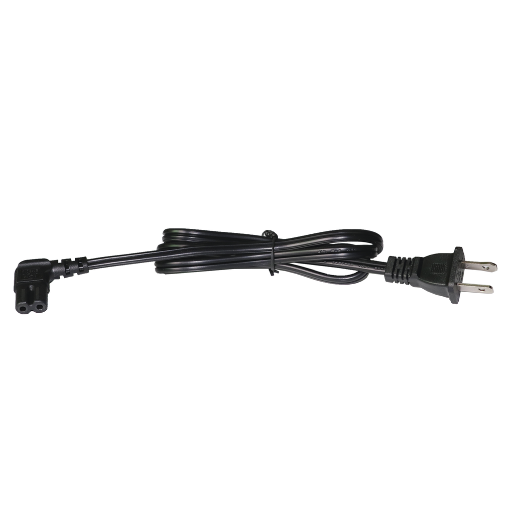 [ACCORDL-1M] Cable de Alimentación Eléctrica para 120-240 Vca / 1 Metro / 2 Clavijas tipo Americano / Conector en Forma tipo L