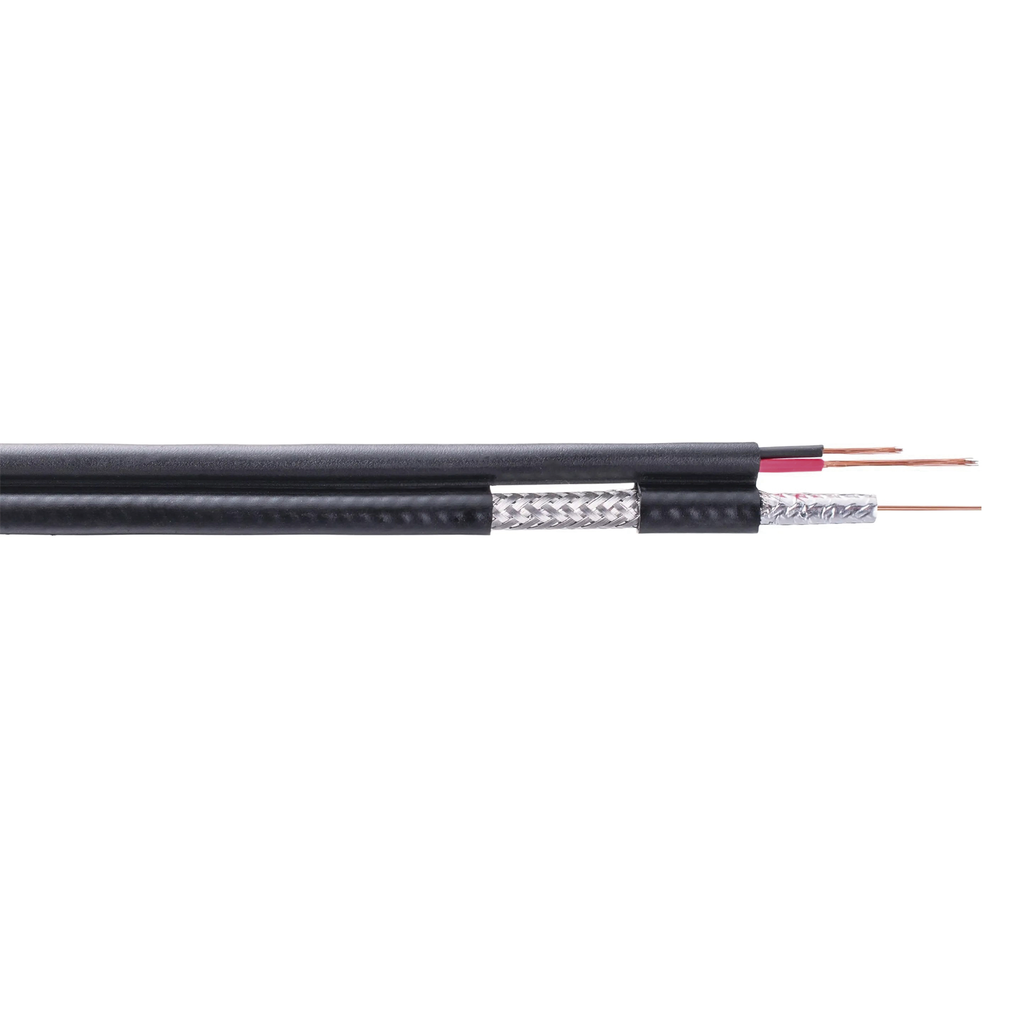 [RG59-S-CCS] Carrete de 305 metros / Cable coaxial RG59 /  Tipo CCS SIAMES /  Optimizado para HD / Intemperie
