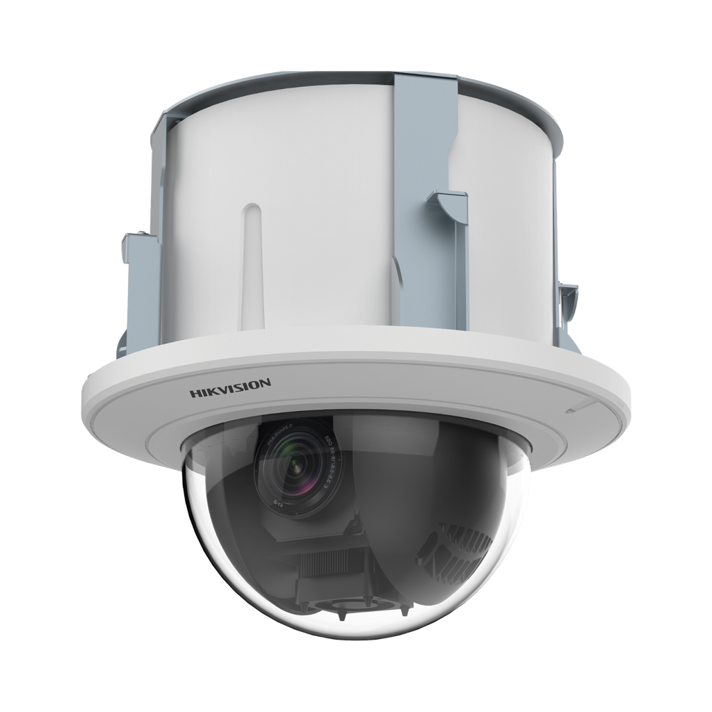 [DS-2DE5225W-AE3(T5)] PTZ IP 2 Megapixel / 25X Zoom / Uso en Plafon / ACUSENSE / DARKFIGHTER  / IK10 / Entrada y Salida de Audio y Alarmas / WDR 120 dB /  HLC / EIS / PoE+ / Metal / microSD
