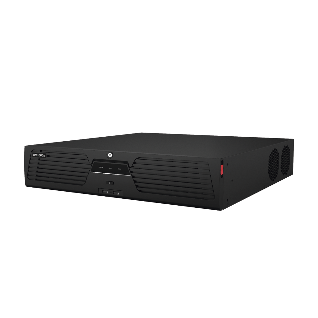 [DS-9664NI-M8] [Doble Poder de Decodificación] NVR 32 Megapixel (8K) / 64 Canales IP / AcuSense / ANPR / Conteo de Personas / Heat Map / 8 Bahías de Disco Duro  / Soporta RAID con Hot Swap / 2 HDMI en 8K / Soporta POS / Alarmas I/O  / Smart Search