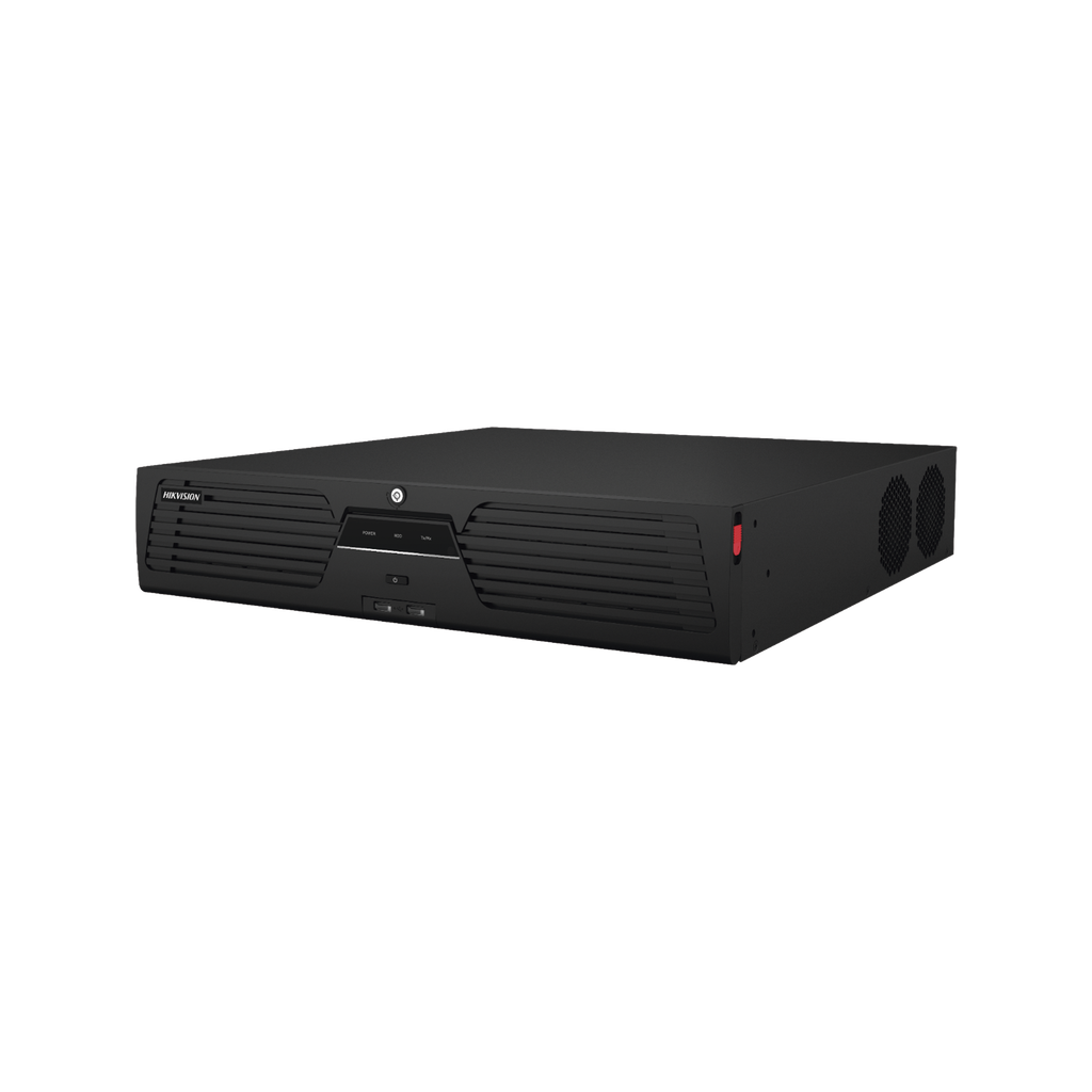 [DS-9632NI-M8] DS-9632NI-M8 [Doble Poder de Decodificación] NVR 32 Megapixel (8K) / 32 Canales IP / AcuSense / ANPR / Conteo de Personas / Heat Map / 8 Bahías de Disco Duro / 2 Tarjetas de Red / Soporta RAID con Hot Swap / 2 HDMI en 8K / Soporta POS / Alarmas I/O / ACU