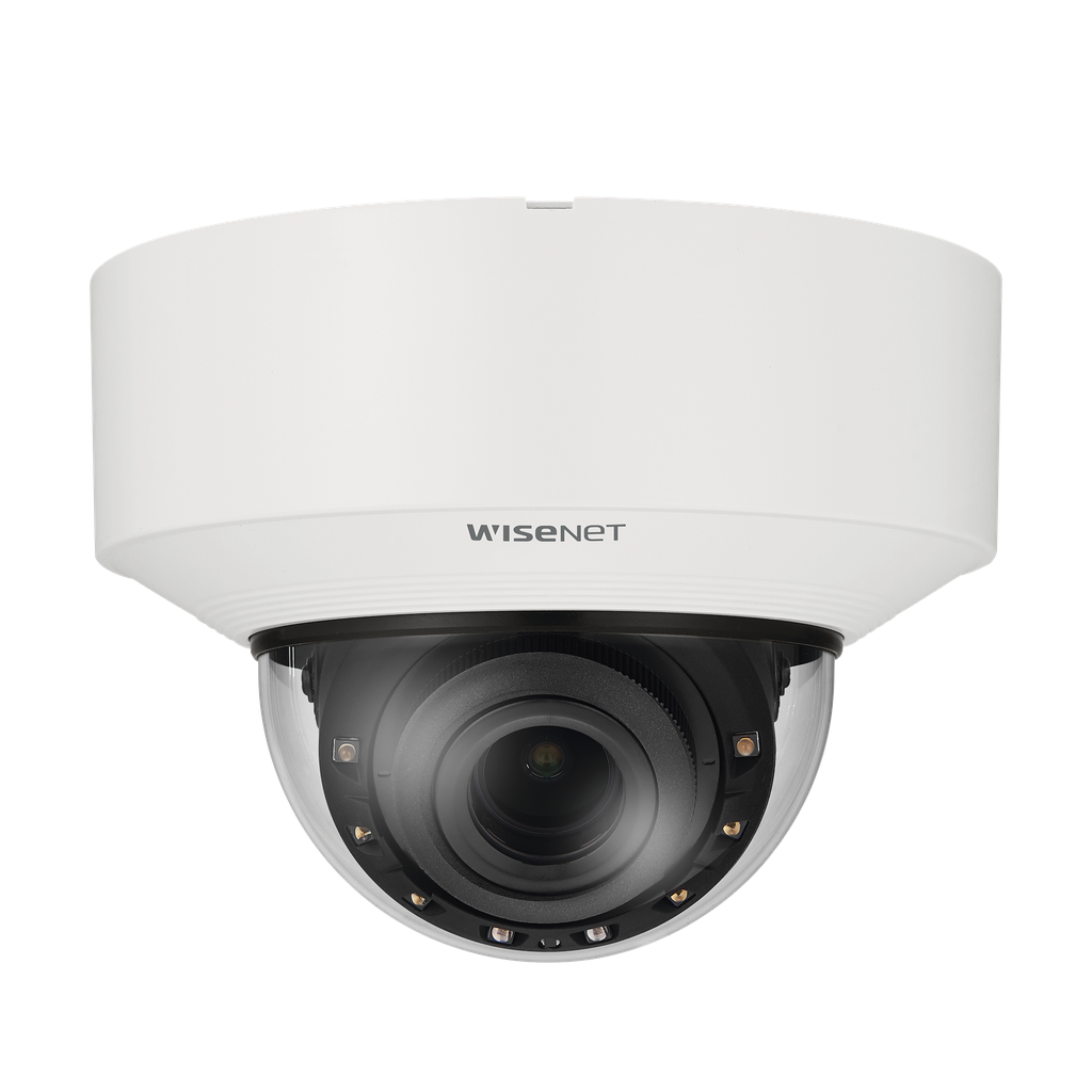 [XND-C8083RV] Cámara Domo IP Interior de 6MP con Inteligencia Artificial / Lente Motorizado de 4.4 a 9.3mm / P-Iris, WDR 120dB / Ranura SD