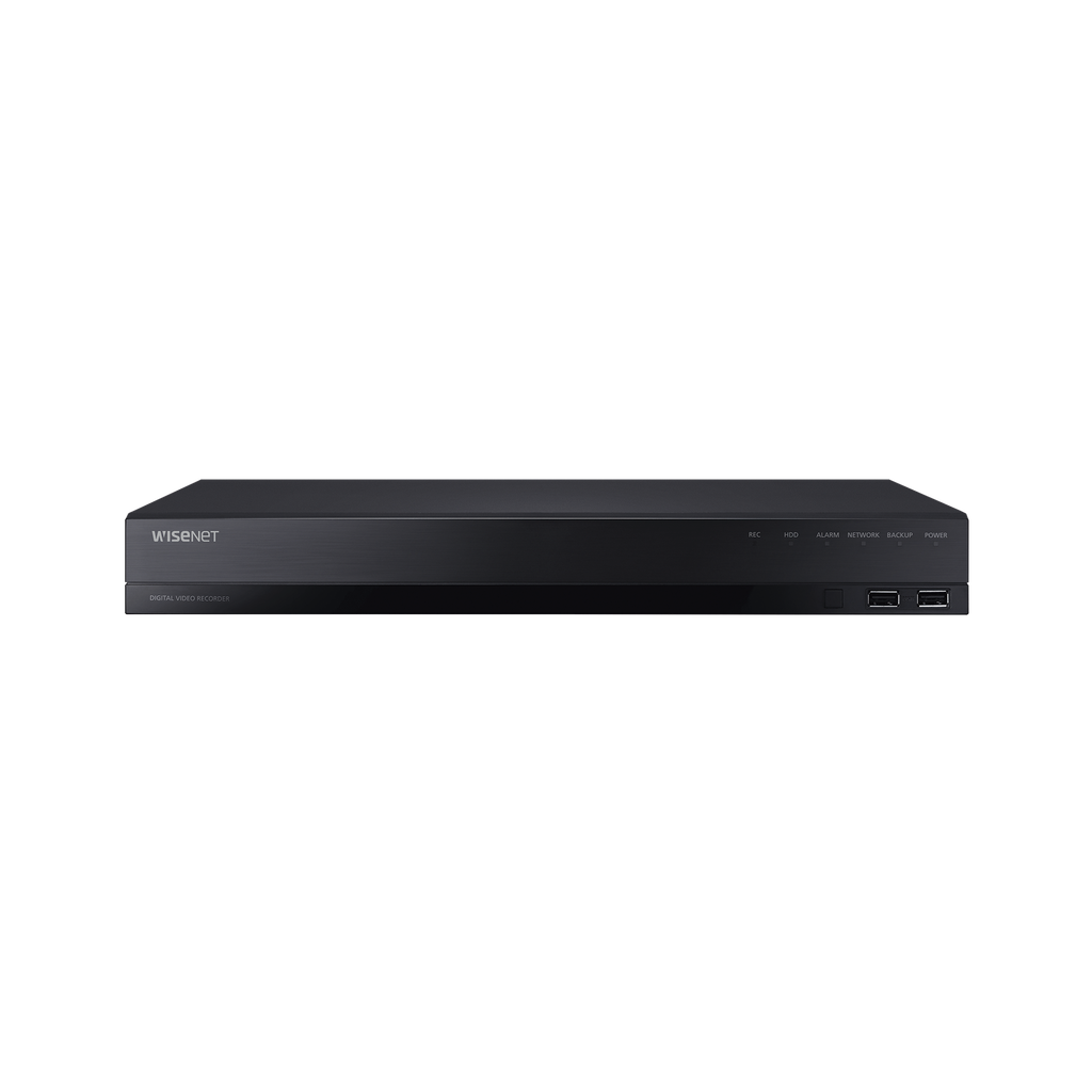 [HRX-1634] DVR 18 Canales (16 Analogicos + 2 IP) hasta 8 MP/ Soporta 4 Tecnologías (AHD, TVI, CVI, CVBS)  / 2 bahias HDD (no incluidos)