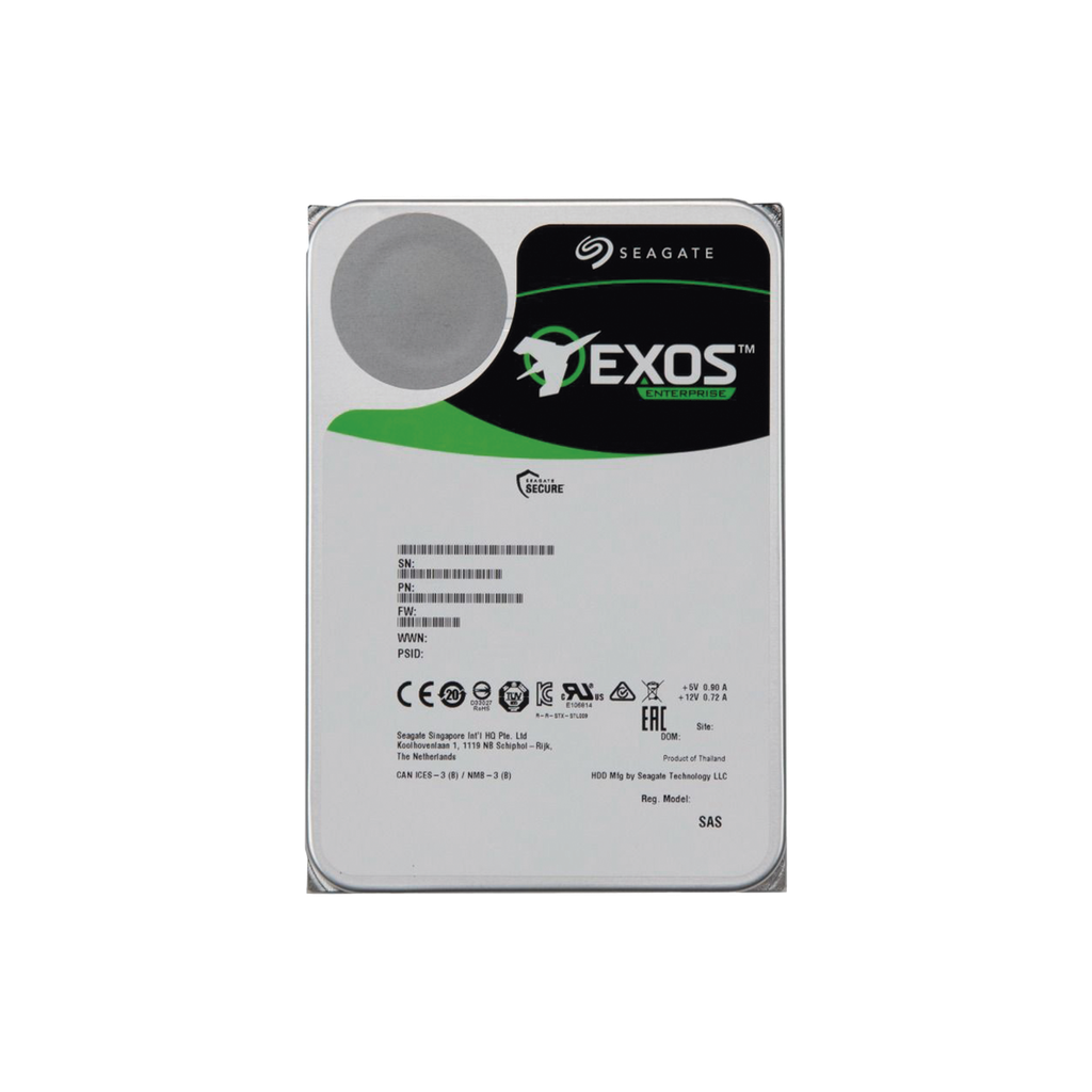 [HK7210SH/10T] Disco Duro 3.5 10 TB EXOS / 7200 RPM / SAS / Alto Rendimiento
