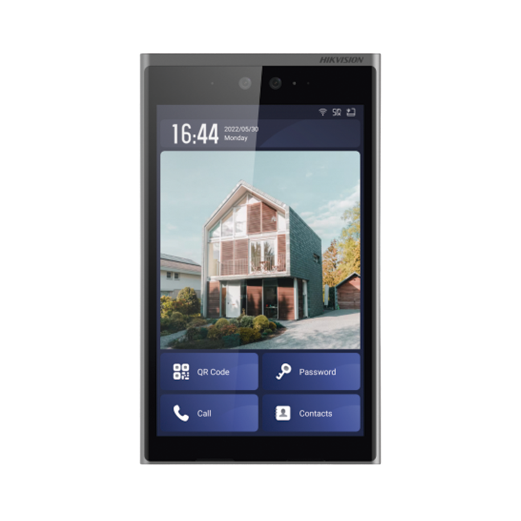 Frente de Calle IP 2 Megapixel (1080p) / Multiapartamento / Pantalla 10.1 Touch Screen / Reconocimiento Facial / Android / IP65 / IK07 / Soporta Modulo de Botones y Huella (por Separado)