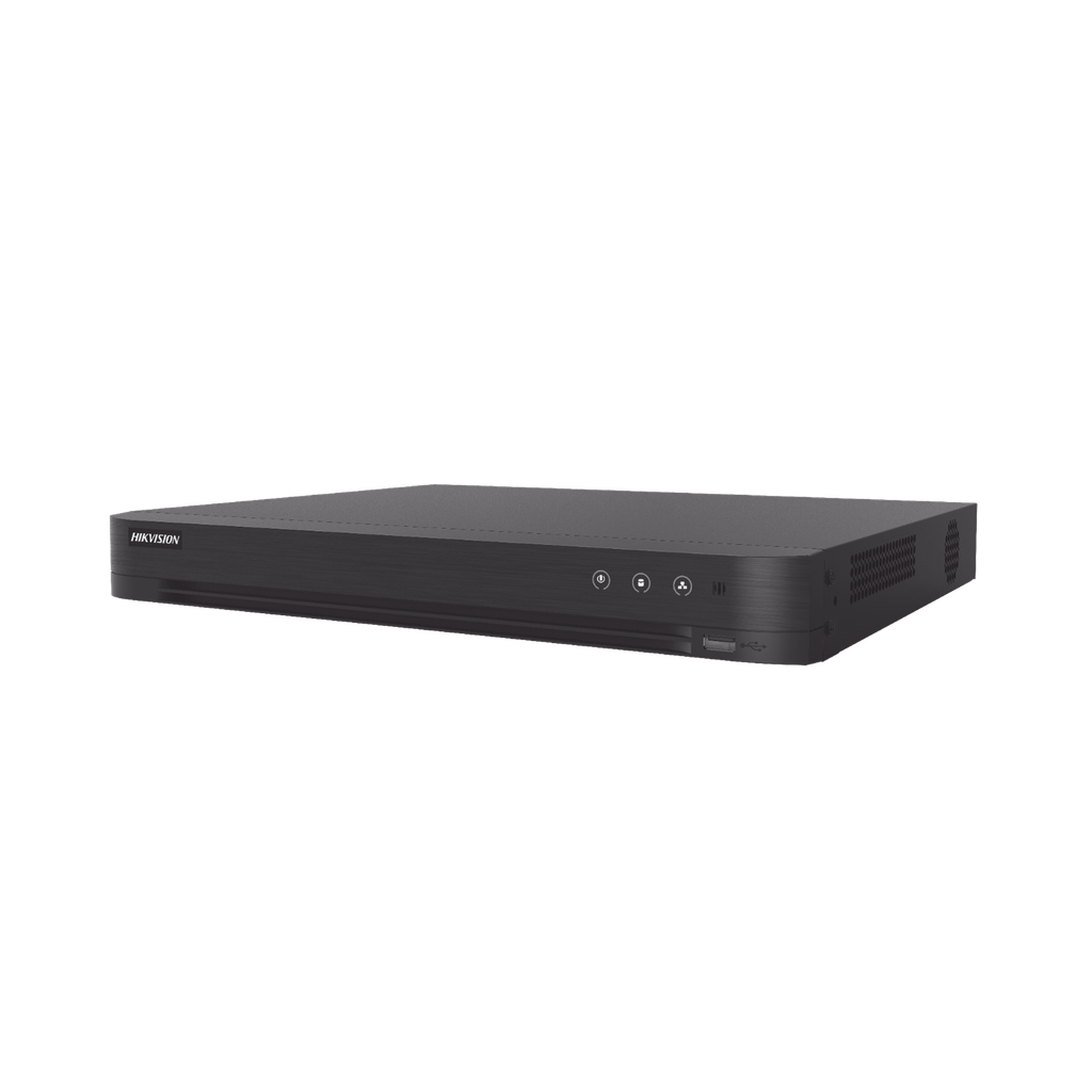 [DS-7232HGHI-M2] DS-7232HGHI-M2 DVR 32 Canales TurboHD + 2 Canales IP / 2 Megapixel (1080p) Lite / Acusense (Evita Falsas Alarmas) / Audio por Coaxitron / H.265+ / Salida de Video en Full HD