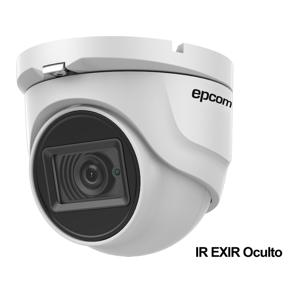 [E4K-TURBO-L] Eyeball TURBOHD 4K (8Megapixeles) / Gran Angular 102° / Lente 2.8 mm / Exterior IP67/ IR EXIR 30 mts / dWDR / TVI-AHD-CVI-CVBS