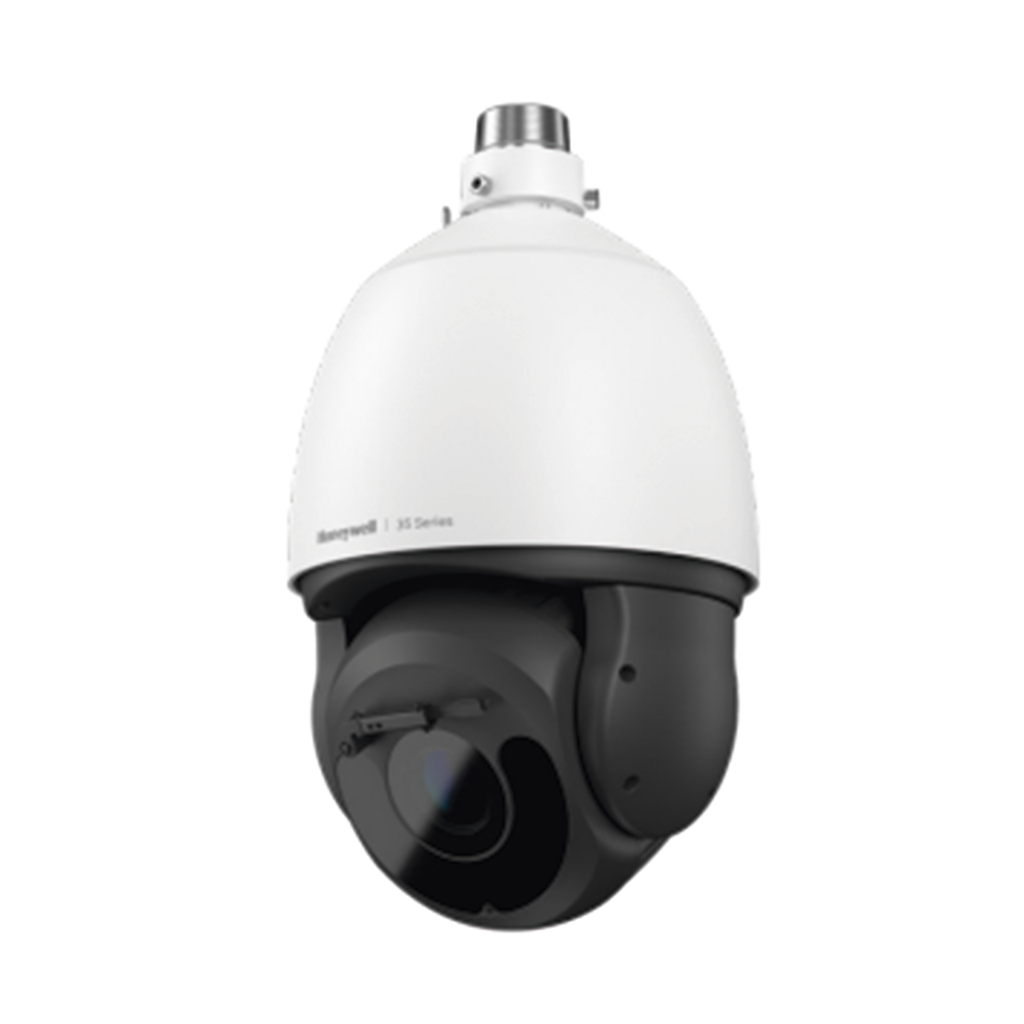 [HC35WZ5R30W] PTZ IP 5 Megapixel / 30X Zoom / 200 mts IR / H.265 / IA (Filtro de Humanos y Vehiculos) / Merodeo / PoE++ / Exterior IP67 / IK10 / ONVIF / NDAA / Serie 35 / 256 GB microSD / Audio E/S / Alarma E/S / Wiper / Honeywell Security