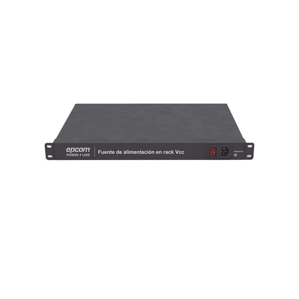 [RK-12DC-20A] Fuente 12 Vcc /  Industrial / tipo RACK / 20 Amperes / 16 salidas / 1.25 Amperes por salida administrada / 2.5 Amperes por salida máxima