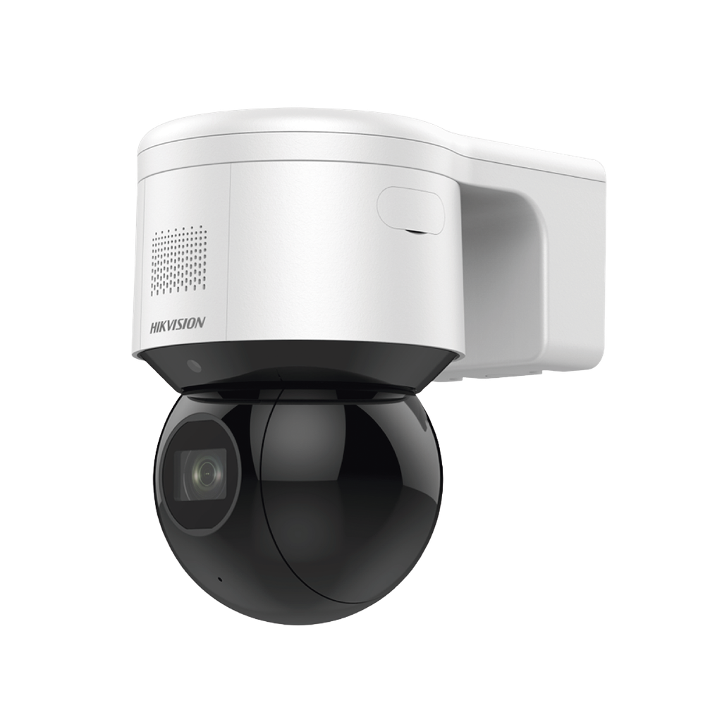 DS-2DE3A404IWG-E Domo PTZ IP 4 Megapixel / 4X Zoom Óptico / 50 mts IR EXIR / ACUSENSE / Luz Estroboscópica / Sirena Integrada / WDR 120 dB / PoE+ / IP66 / Ultra Baja Iluminación / Micrófono y Bocina Interconstruido / Micro SD