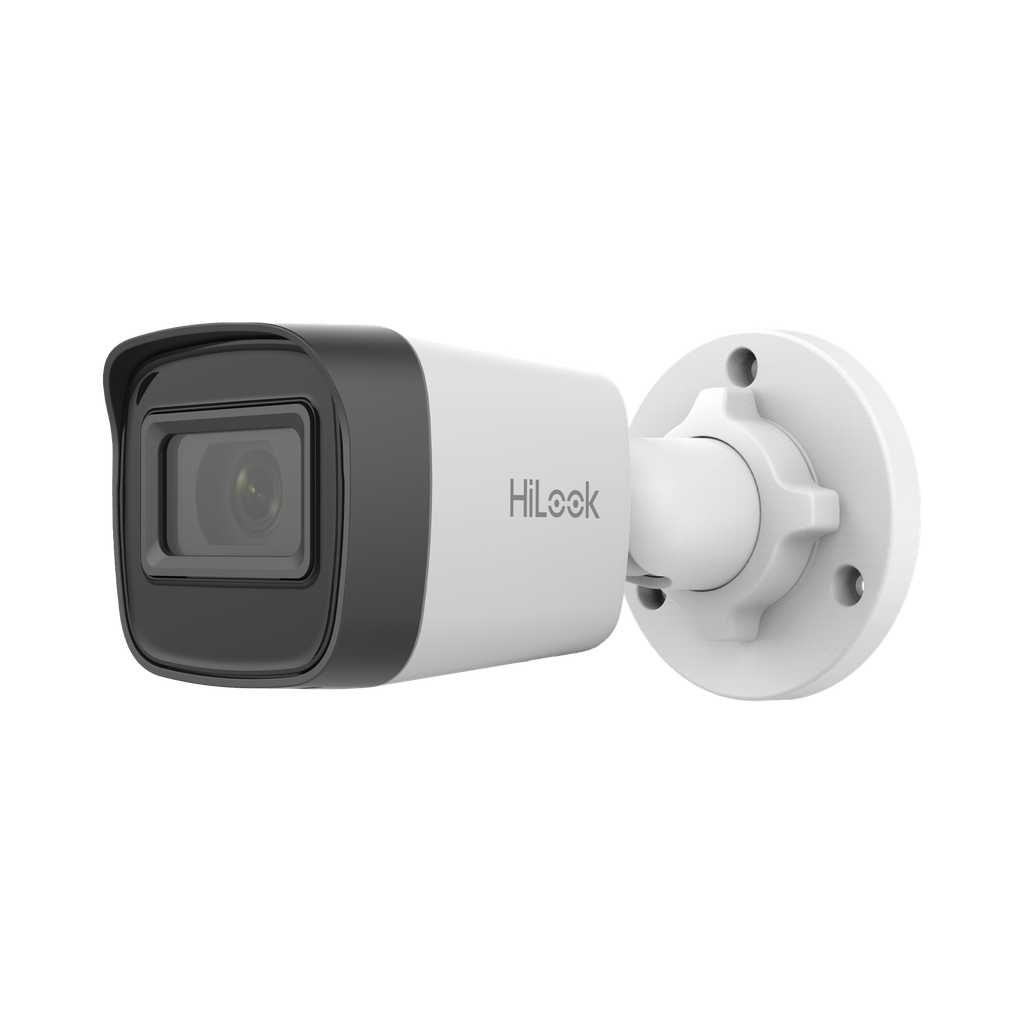 IPC-B121H-C HiLook Series / Bala IP 2 Megapixel (1080p) / Lente 2.8 mm / 20 mts IR / Exterior IP67 / PoE / dWDR / H.265+ / ONVIF