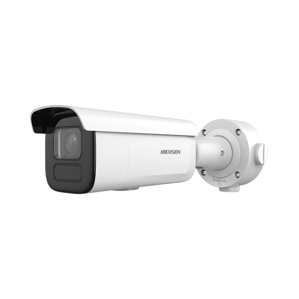 DS-2CD3666G2T-IZS(H) Bala IP 6 Megapixel / Lente Mot. 2.7 a 13.5 mm / 60 mts IR EXIR / Exterior IP67 / IK10 / DARKFIGHTER / PoE+ / Micro SD / Audio y Alarmas I/O / 4 Analíticos: AcuSense, Deteccion Facial, Conteo de Personas por Cruce y Zona