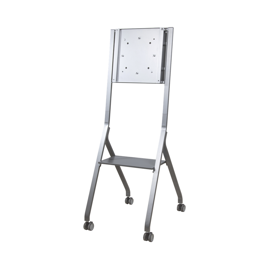 [U1SS] Soporte de Pantalla con Ruedas / Compatible con Monitores de 55 a 98 / Base para Colocar Accesorios Adicionales