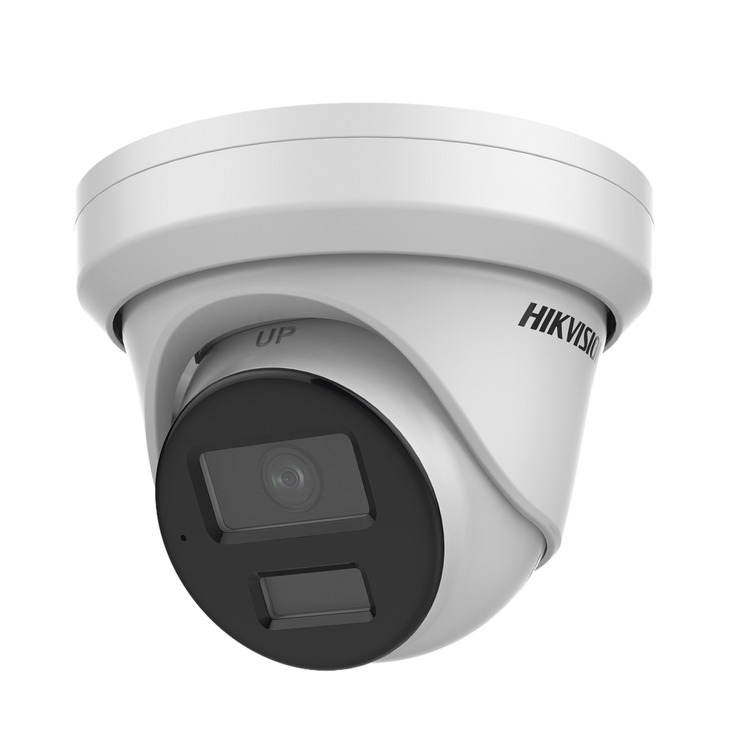 DS-2CD3366G2-IS(U)(H) Turret IP 6 Megapixel  / Lente 2.8 mm / 40 mts IR / Exterior IP67 / Micrófono Integrado / DARKFHGITER / PoE / Alarmas y Audio I/O / ONVIF / Micro SD / 4 Analíticos: AcuSense, Deteccion Facial, Conteo de Personas por Cruce y Zona