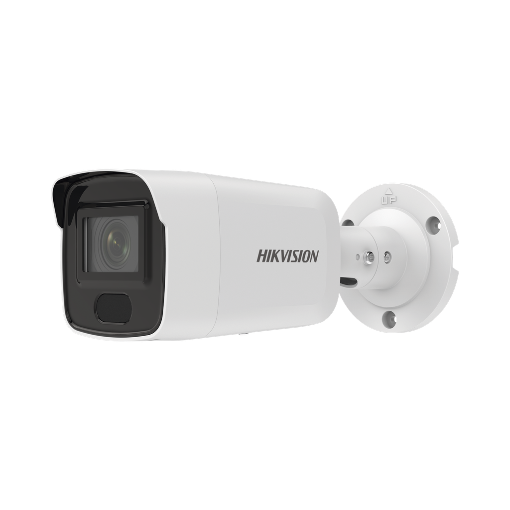 DS-2CD3066G2-IS(H) Bala IP 6 Megapixel / Lente 2.8 mm / 40 mts IR / Exterior IP67 / PoE / ACUSENSE / DARKFIGHTER / Alarmas y Audio I/O / ONVIF / Micro SD / 4 Analíticos: AcuSense, Deteccion Facial, Conteo de Personas por Cruce y Zona