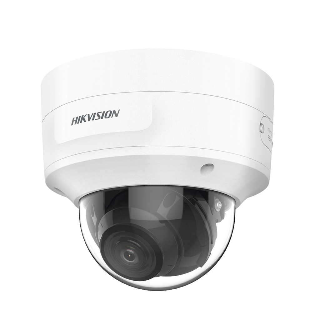 DS-2CD3786G2-IZS(H) Domo IP 8 Megapixel (4K) / Lente Mot. 2.7 a 13.5 mm / 40 mts IR EXIR / Exterior IP66 / IK10 / DARKFIGHTER / Audio y Alarma I/O / PoE+ / ONVIF / Micro SD / 4 Analíticos: AcuSense, Deteccion Facial, Conteo de Personas por Cruce y Zona