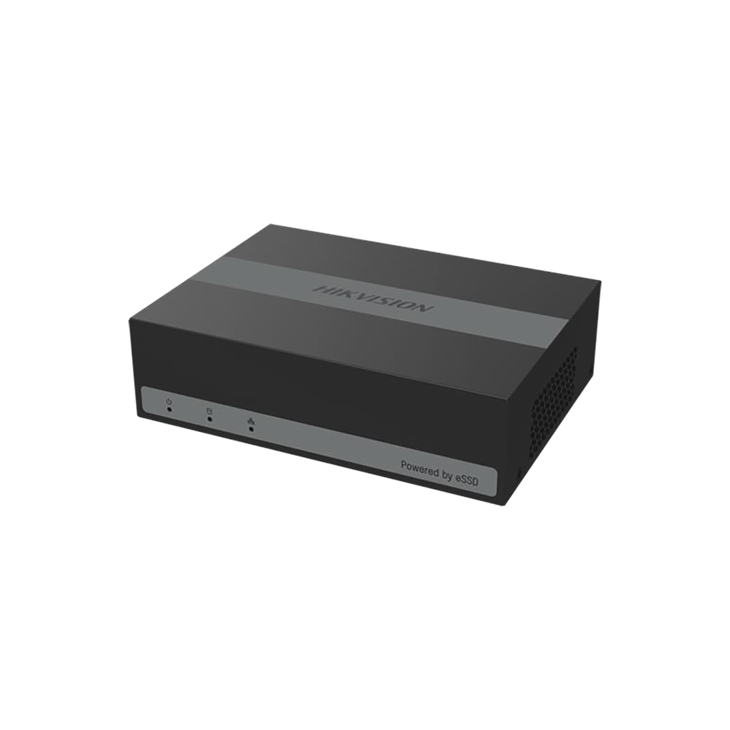(eDVR) DVR 2 Megapíxel (1080P) Lite / 8 Canales TURBOHD + 2 Canal IP /  Hasta 1 Mes de Grabación / Unidad de Estado Solido Incluido / H.265+ / ACUSENSE Lite (Evita Falsas Alarmas) / Diseño Ultra Compacto / Extra Silencioso /  eSSD de
