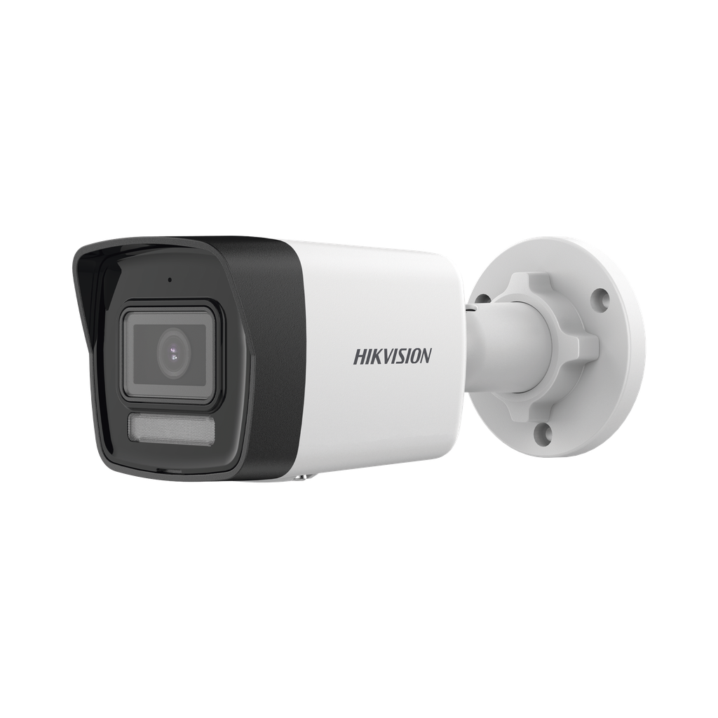 DS-2CD1083G2-LIU(F) [Dual Light] Bala IP 8 Megapixel (4K) / Lente 2.8 mm / 30 mts IR + 30 mts Luz Blanca / Micrófono Integrado / ACUSENSE Lite / Exterior IP67 / H.265 / PoE  / Micro SD