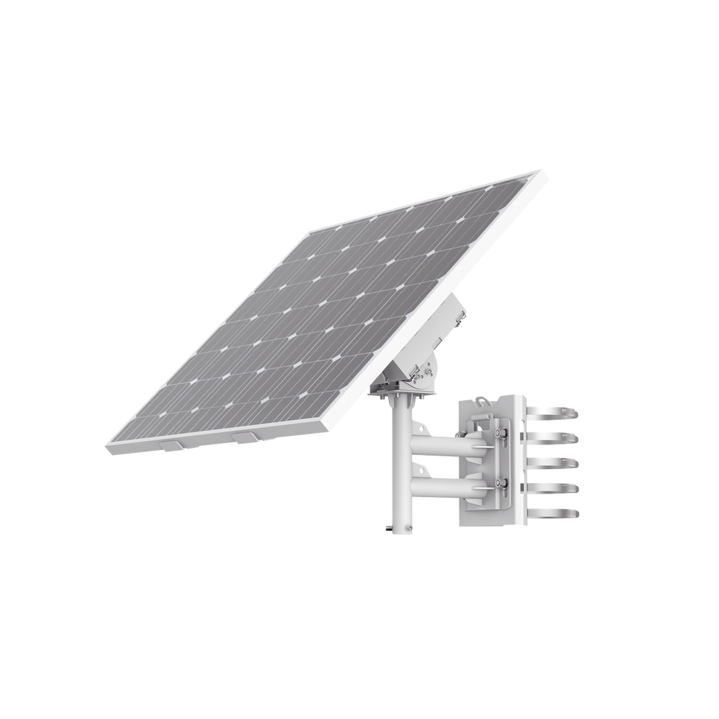 [DS-2XS6K01-C36S80] Kit Solar de alimentación / Panel Solar / Batería de Respaldo de Litio 360 Wh / 2 Salidas de 12 Vcd / Accesorios de Instalación / Uso en Exterior IP66