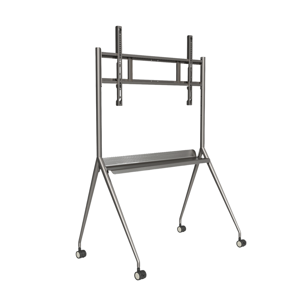 [DS-D5ABKY2-B] Montaje de Piso Móvil para Pantallas de 86 y 98 / Compatible con VESA / Incluye Soporte para Pantalla