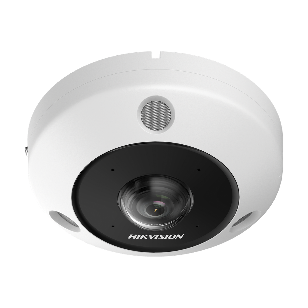 [DS-2CD63C5G1-IVS] DS-2CD63C5G1-IVS Fisheye IP 12 Megapixel / 180° - 360° / Dewarping / Lente Inmervision / Heat Map / HEOP 2.0 / Conteo de Personas / IP67 / IK10 / 15 mts IR / Entrada y Salida de Audio y Alarma / Múltiples Vistas / Micrófono Integrado