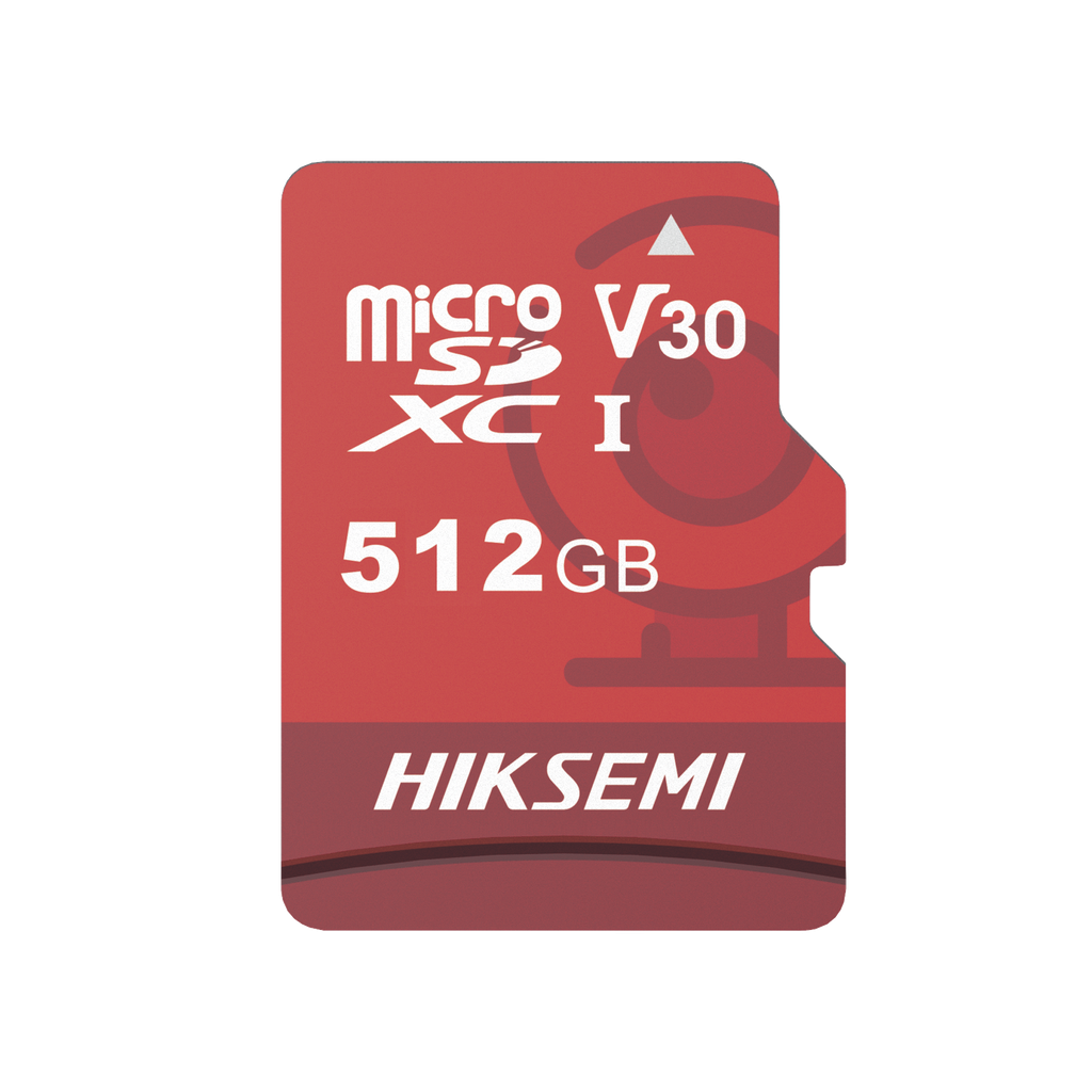 [HS-TF-E1/512G] Memoria MicroSD / Clase 10 de 512 GB / Especializada Para Videovigilancia (Uso 24/7) / Compatibles con cámaras HIKVISION y Otras Marcas / 95 MB/s Lectura / 60 MB/s Escritura