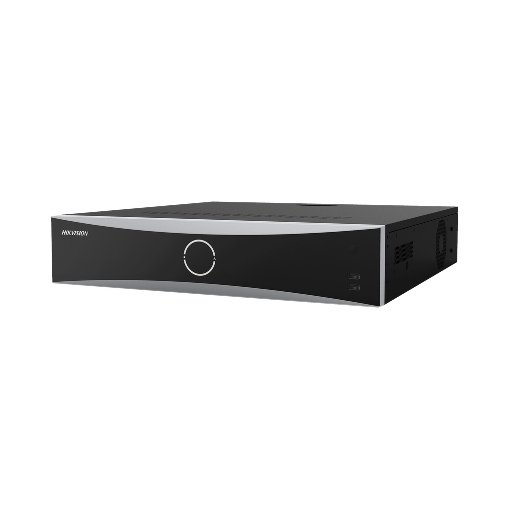 [DS-8632NXI-K8] NVR 12 Megapixel (4K) / 32 Canales IP / Reconocimiento Facial / AcuSense (Evita Falsas Alarmas) / 8 Bahías de Disco Duro /  2 HDMI en 4K / Alarmas I/O