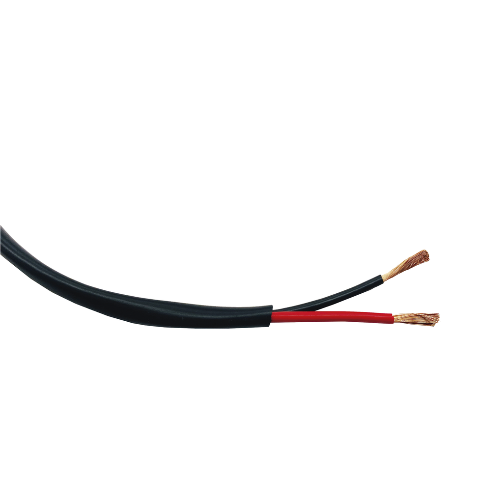 [EP-1802-EXT/500] Bobina de 152 Metros / 18AWG 2 Conductores / Cable Profesional de ALTA FIDELIDAD 100% Cobre / Exterior / Direct Burial / Color Negro / Para Aplicaciones de Audio, Control de Acceso y Automatización