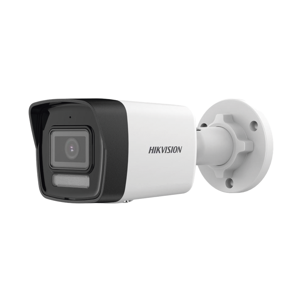 DS-2CD1063G2-LIU Bala IP 6 Megapixel / Lente 2.8 mm / Dual Light (30 mts IR + 30 mts Luz Blanca) / Micrófono Integrado / ACUSENSE Lite / Exterior IP67 / H.265 / PoE