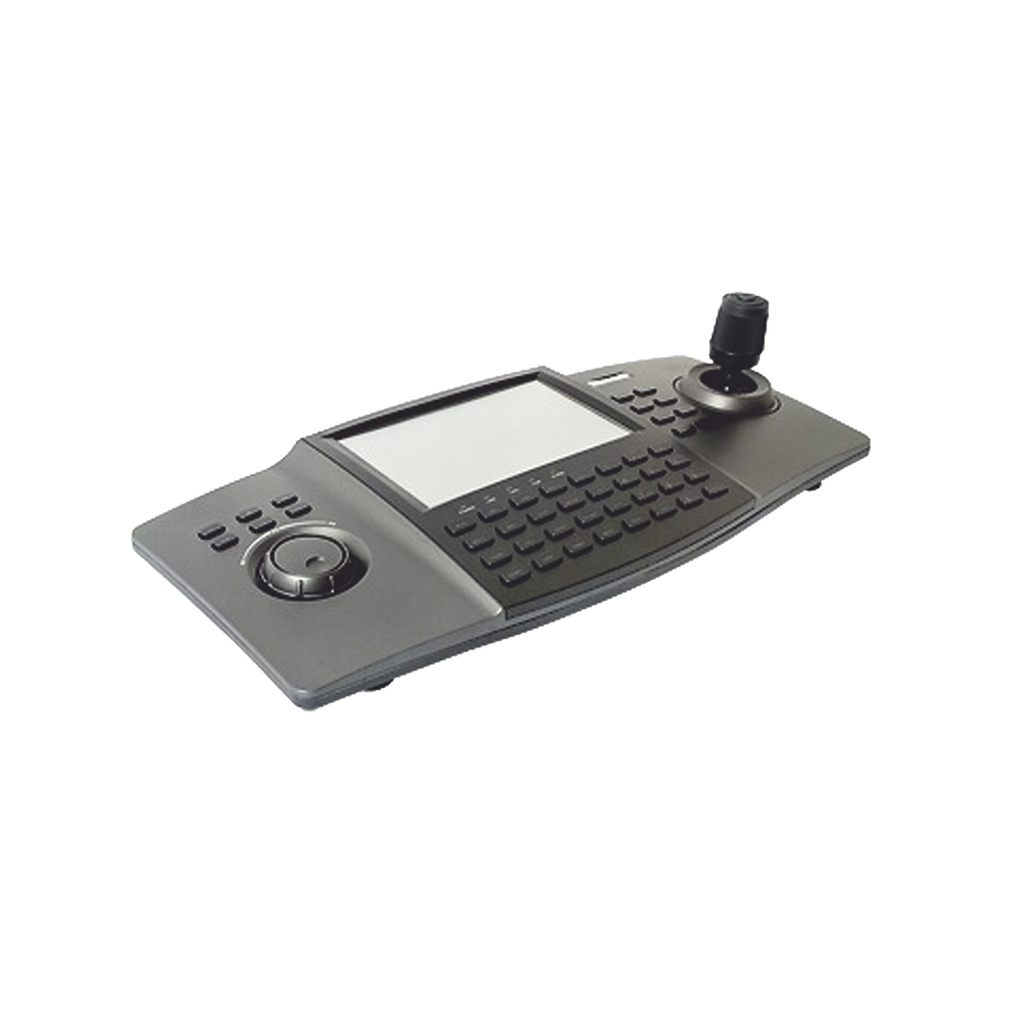 [DS-1100KI(C)] Joystick IP con Pantalla Táctil de 7 / Compatible con Cámaras IP / PTZ IP / DVRs / NVRs / Soporta epcom, HiLook y HIKVISION