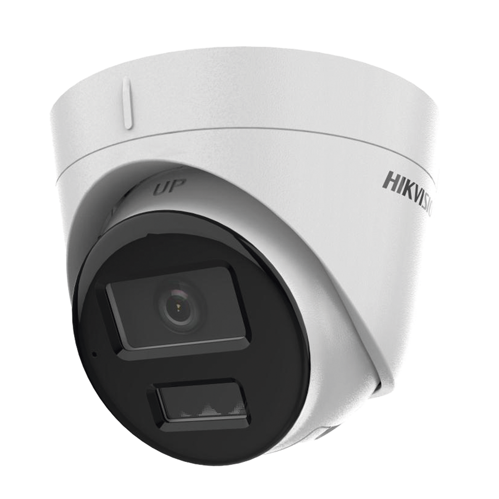 [DS-2CD1323G2-LIU] [Dual Light] Turret IP 2 Megapixel / Lente 2.8 mm / 30 mts IR + 30 mts Luz Blanca / Micrófono Integrado / ACUSENSE Lite / Exterior IP67 / H.265 / PoE / ONVIF