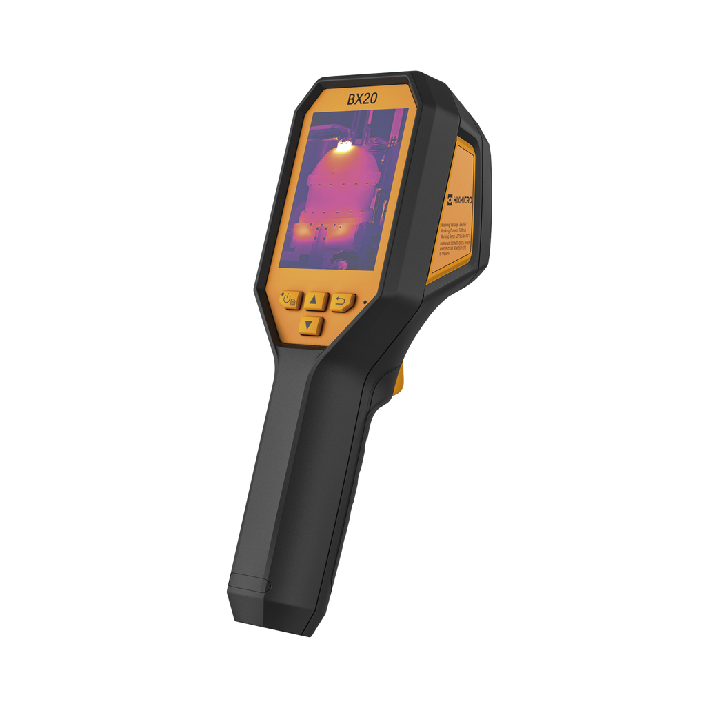 HM-TP52N-3AQF-BX20 BX20 - Cámara Termográfica Portátil Antiexplosión (ATEX/IECEx) / Resolución IR 256 x 192 / Rango de -20°C a 550°C / Pantalla LCD 3.2" / Cámara Visual 2MP / Memoria 16GB