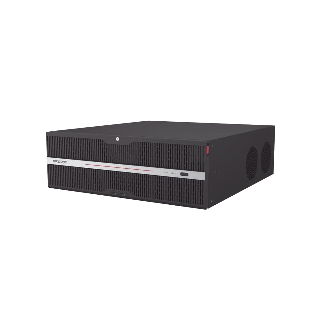 NVR 32 Megapixel (8K) / 64 Canales IP / 16 Bahías de Disco Duro / 2 Tarjetas de Red / Soporta RAID / HDMI en 4K / Soporta POS / Reconocimiento Facial / Bases de Datos / Hasta 100,000 Fotografías / AcuSearch
