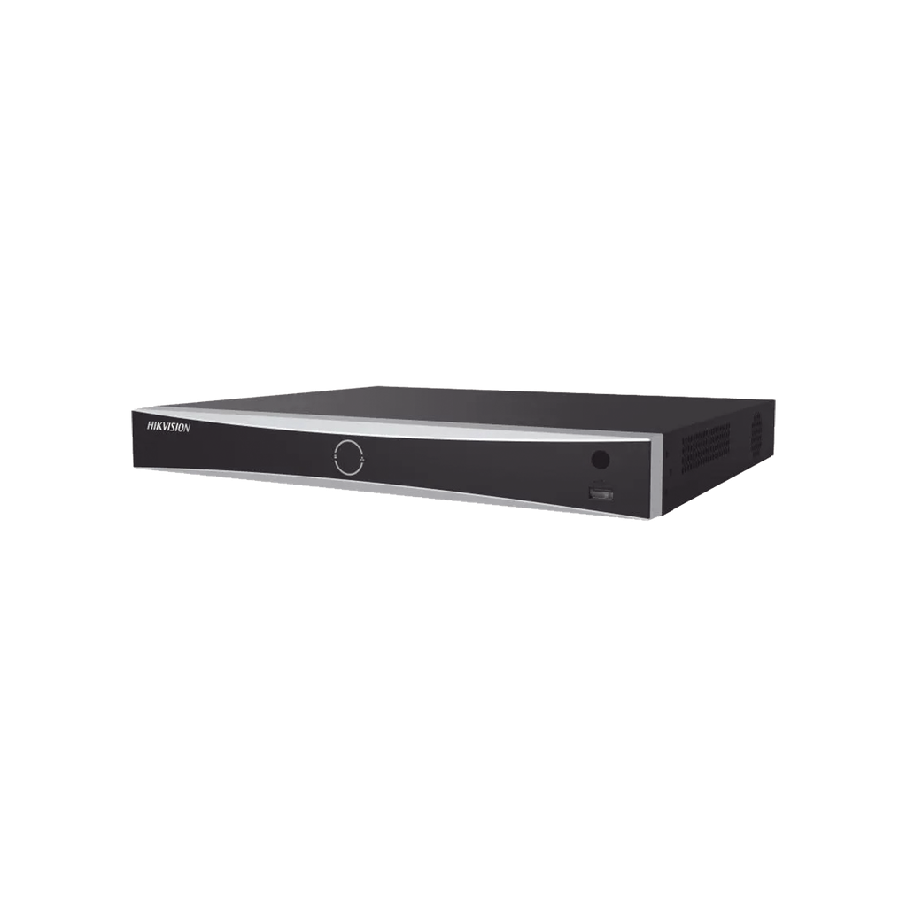 NVR 32 Megapixel (8K) / Reconocimiento Facial (Base de Datos) / 8 Canales IP / 2 Bahías de Disco Duro / HDMI en 8K / ACUSENSE / Soporta POS / AcuSearch
