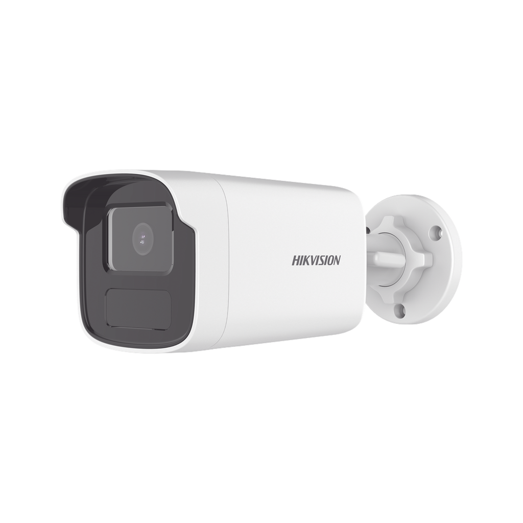 DS-2CD1T43G2-LIUF [Dual Light] Bala IP 4 Megapíxel / Lente 4 mm / 50 Mts IR + 50 mts Luz Blanca / ACUSENSE Lite (Detección de Humanos y Vehiculos) / Exterior IP67 / WDR 120 dB / PoE