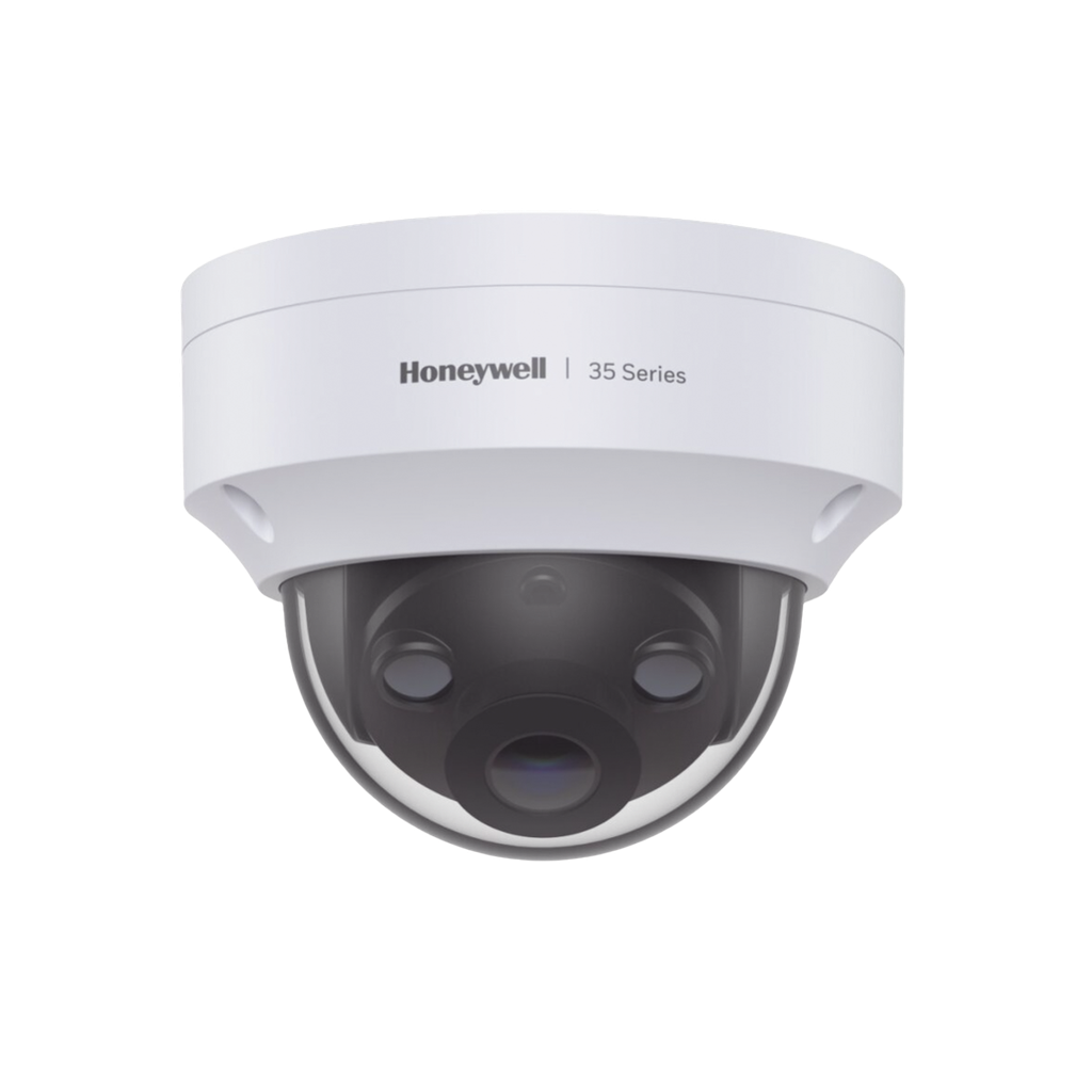[HC35W43R3] Domo IP 3 Megapixel / Lente 2.8 mm / 40 mts IR /  Ultra Baja Iluminación / NDAA / ONVIF / Exterior IP66 / Antivandalico IK10 / Ultra Baja Iluminación / H.265 / PoE / Serie 35 / Honeywell Security