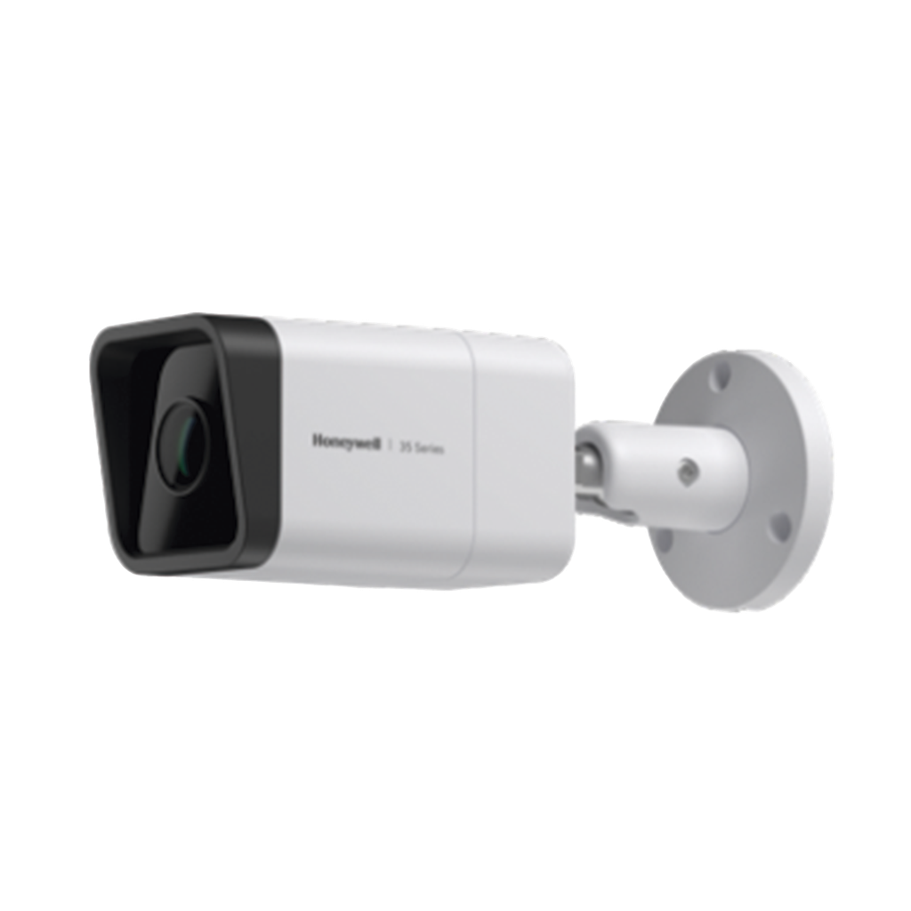 HC35WB3R3 Bala IP 3 Megapixel / Lente 2.8 mm / 40 mts IR / Ultra Baja Iluminación / Exterior IP66 / H.265 / PoE / Micro SD / WDR / NDAA / Serie 35 / Antivandálica IK10 / Honeywell Security / ONVIF