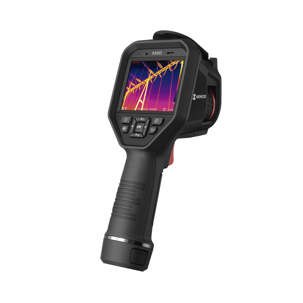 [HM-TP26-15QF/W-M60] M60 - Cámara Termográfica Portátil Dual / Lente Térmico 15 mm (640 x 480) / Lente Óptico (8 Megapixel) / WiFi / IP54 / Ranura MicroSD hasta 64 Gb  / Hasta 4 Horas de Funcionamiento Continuo