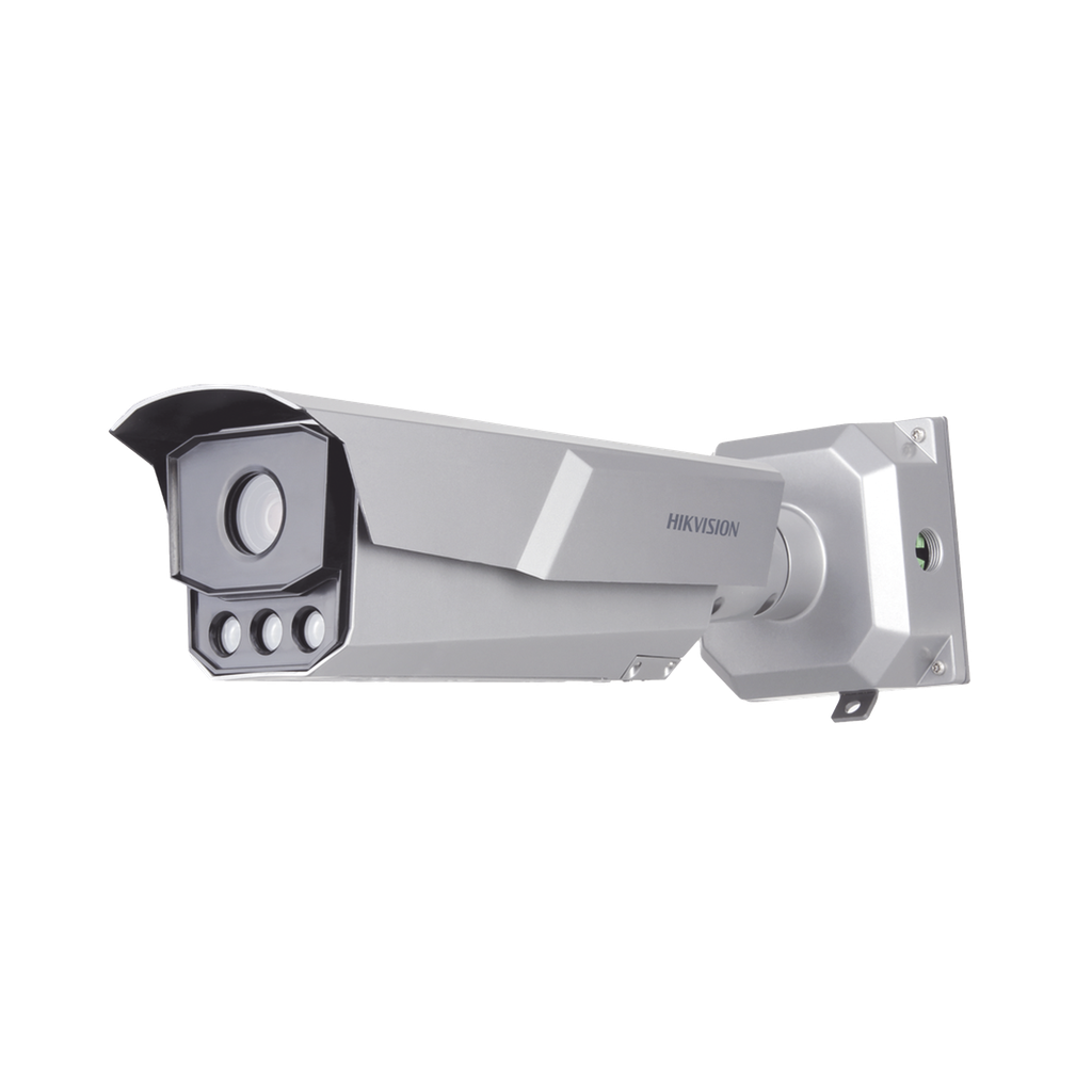 Bala IP 4 Megapixel / ANPR / Reconocimiento y Captura de Placas Vehiculares para Trafico de Alta Velocidad / 3 Carriles / DARKFIGHTER / WDR 140 dB / IP67 / IK10 / Lente Mot. 8 a 32 mm / 50 mts IR / Micro SD