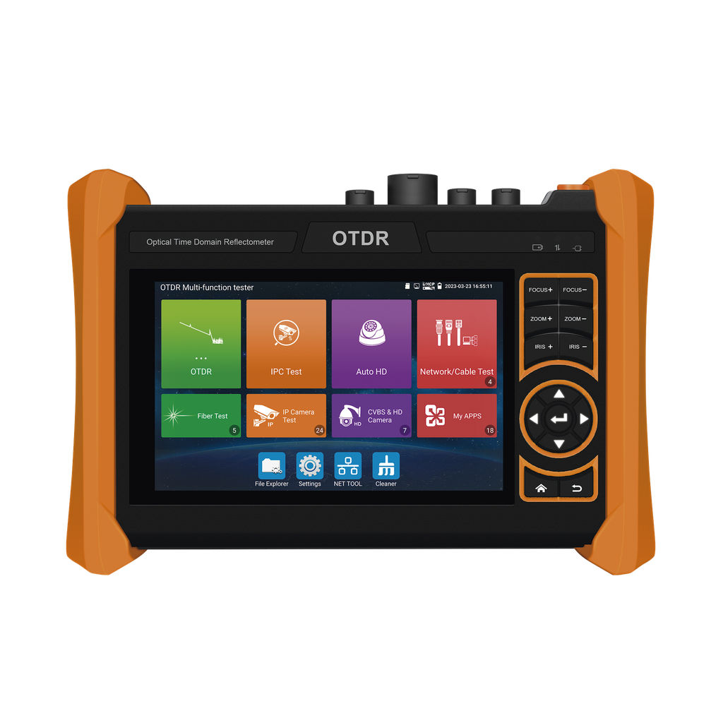 [TPTURBO4KOTDR] Tester Profesional OTDR y Video | Fibra Óptica | Cámaras IP | Cableado y Redes| Pantalla 5.4 Táctil | Soporta 4K/8K | HDMI/VGA | Medidor Potencia Óptica | Alcance 150KM | Localizador Fallos VFL | PoE Integrado | WiFi | In