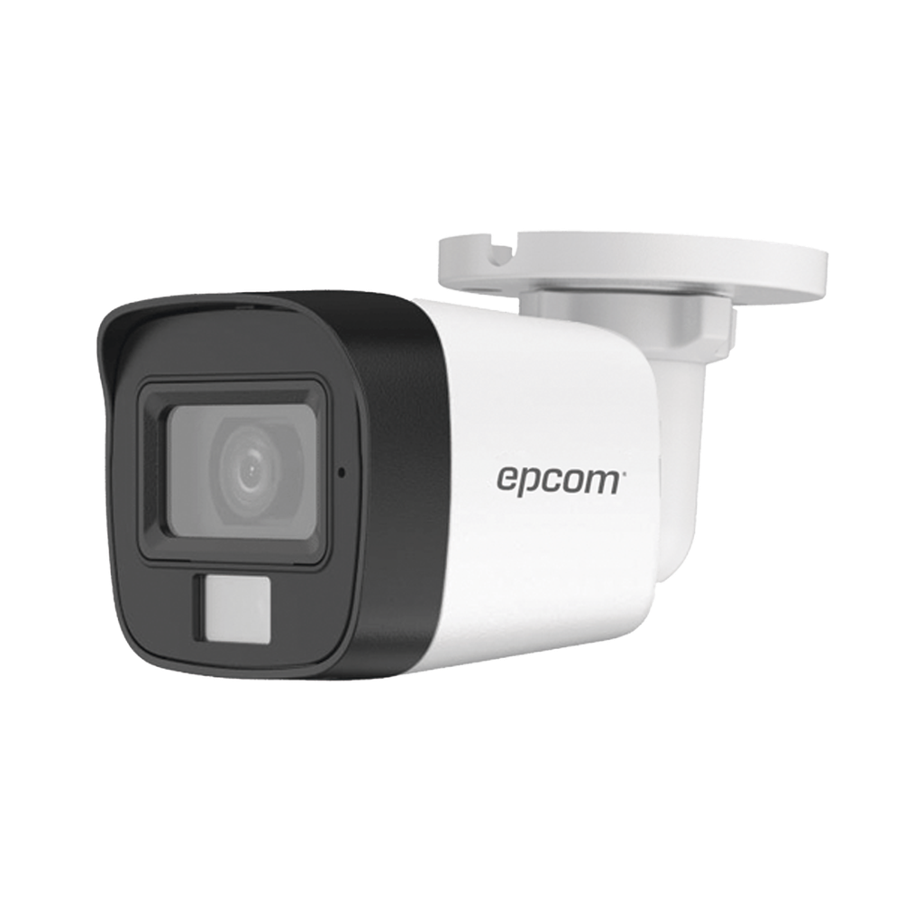 [B3K-TURBO-DL] [Dual Light + ColorVu] Bala TURBOHD 3K (5 Megapixel) / Lente 2.8 mm / 30 mts IR + 20 mts Luz Blanca / Gran Angular 104.9° / Exterior IP67 / Micrófono Integrado / dWDR / 4 Tecnologías / Metal