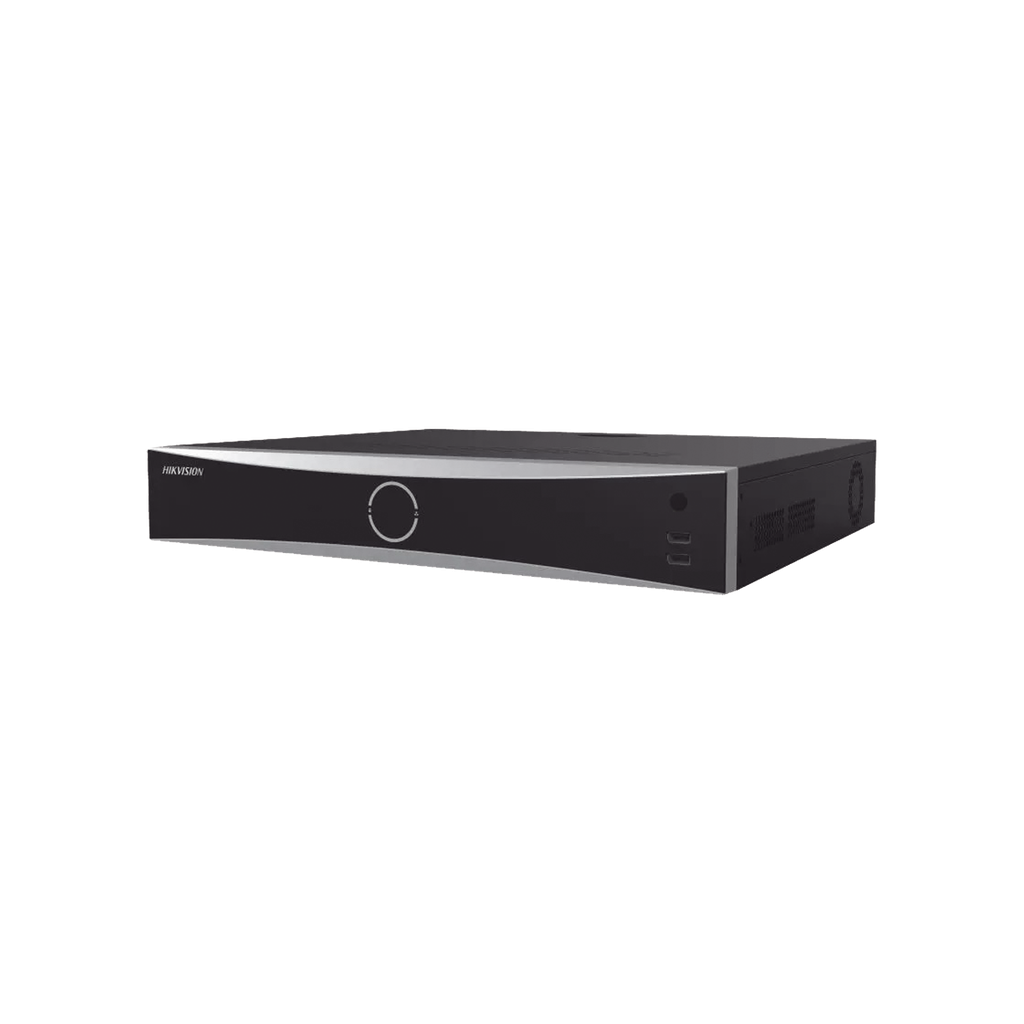 NVR 32 Megapixel (8K) / Reconocimiento Facial (Base de Datos) / 16 Canales IP / 4 Bahías de Disco Duro / 16 Puertos PoE+ / HDMI en 8K / ACUSENSE / Soporta POS / AcuSearch